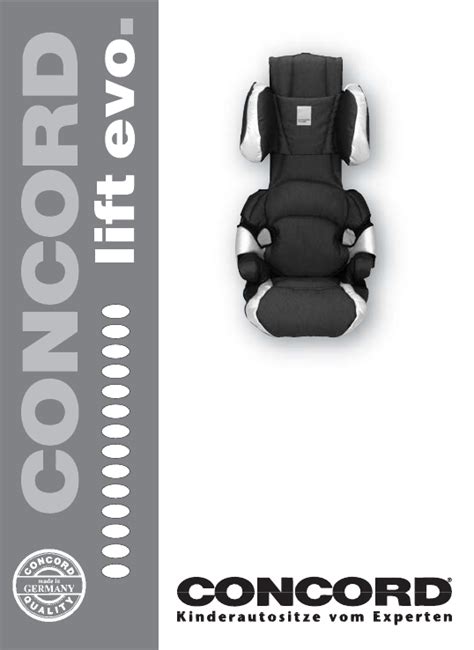 Concord Lift evo autósülés