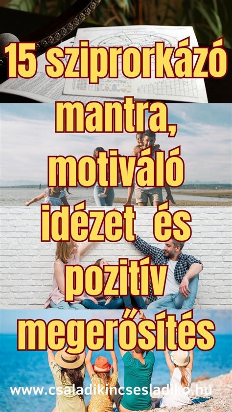 inspiráló idézetek gyűjteménye