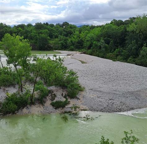 Natisone folyó áradása