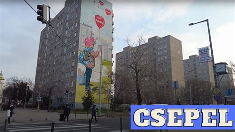 Budapest Csepel látképe