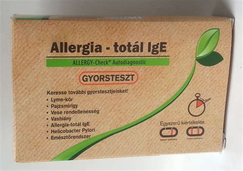 allergia teszt
