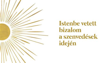Istenbe vetett bizalom szimbóluma