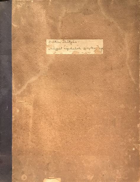 Magyar népdalok gyűjteménye