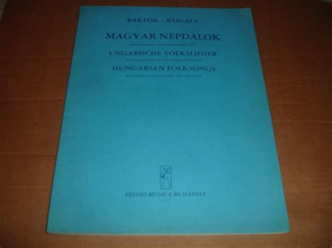 Népdalok kottái