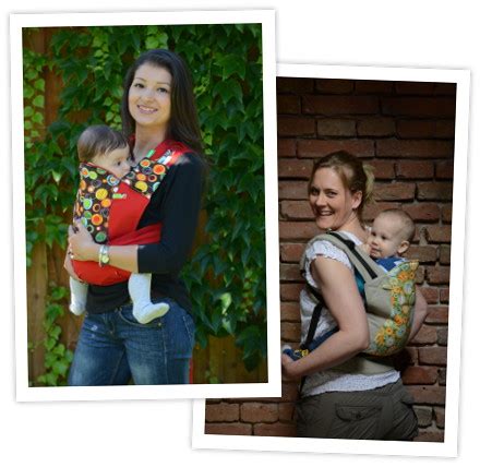 Illusztráció a babahordozás helyes testtartásáról