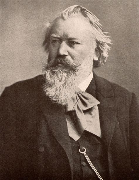 Johannes Brahms portréja
