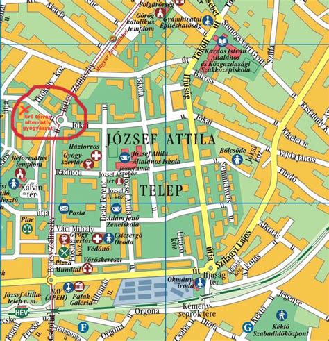 Szigetszentmiklós térkép