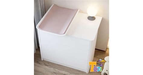 Íves pelenkázó toldalék 3 fiókos komódon