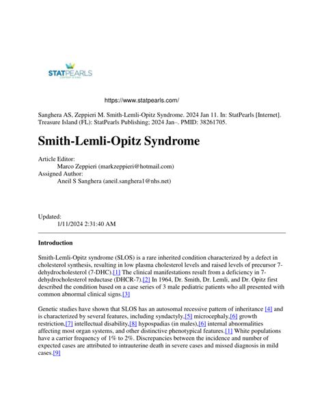 Lábfej jellegzetességei Smith-Lemli-Opitz szindrómában
