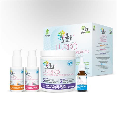 WTN Baba-mama és Lurkó multivitamin csomagok