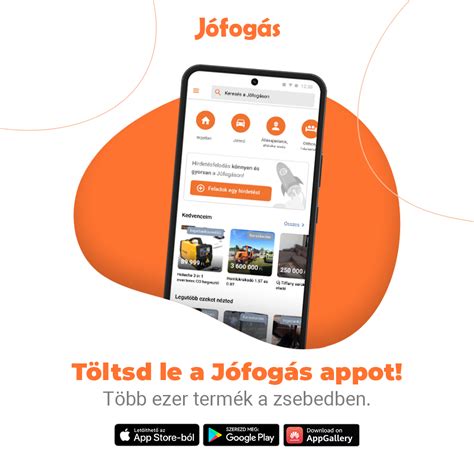 Jófogás logó és bemutató az új vásárlási lehetőségekről