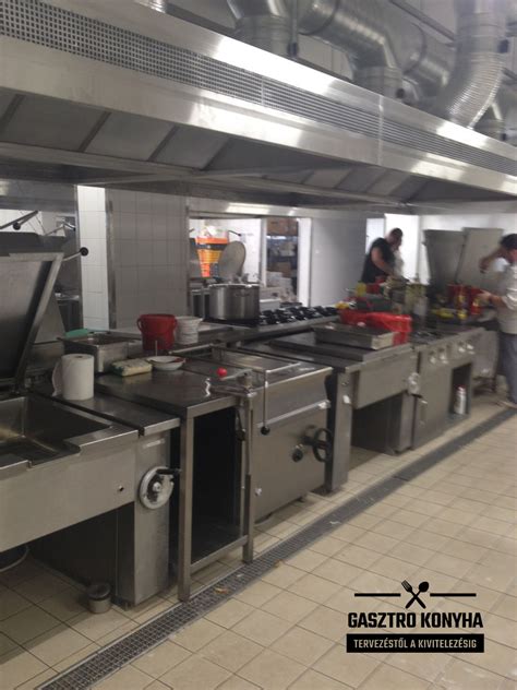 Vendéglátóipari konyha elrendezésének alaprajza