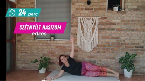 Gyakorlatok szétnyílt hasizomra