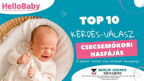 Infografika a csecsemőkori hasfájás lehetséges okairól