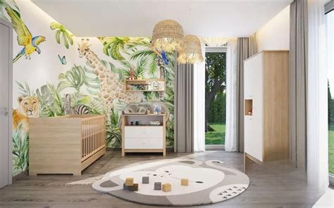 gyönyörűen berendezett babaszoba