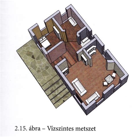 Vízszintes metszet a májról