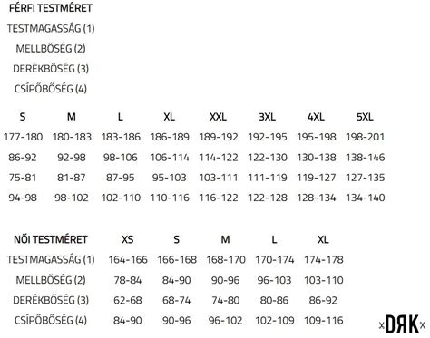 Gyerekágy mérettáblázat