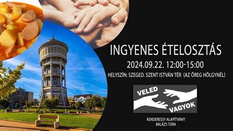 Önkéntesek ételt osztanak rászorulóknak