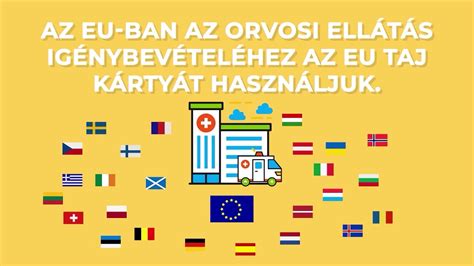 infografika az európai egészségbiztosítási kártya használatáról