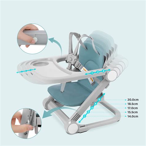 Etetőszék 5 pontos biztonsági övvel