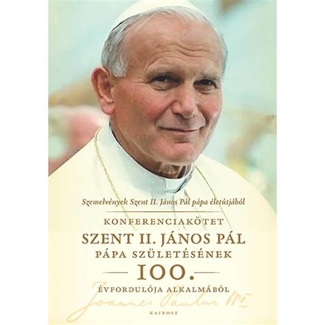 A II. János Pál pápa beszédet mond