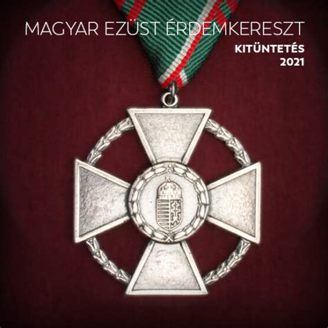 Magyar Ezüst Érdemkereszt kitüntetés