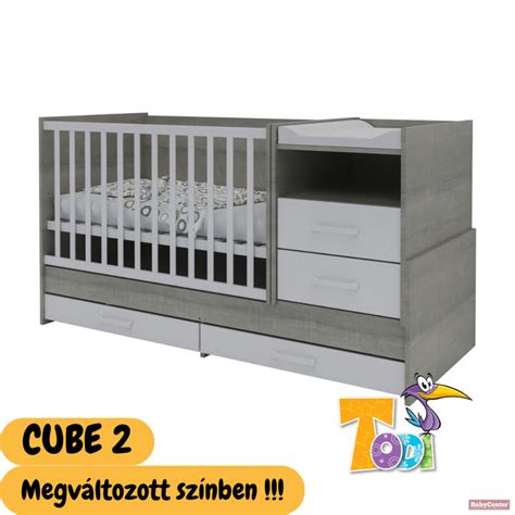 A Todi Cube2 multifunkciós babaágy átalakulásai