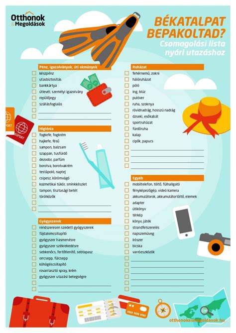 Csomagolási lista kisgyermekes utazáshoz