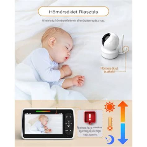Infravörös éjszakai mód a bébiőrön