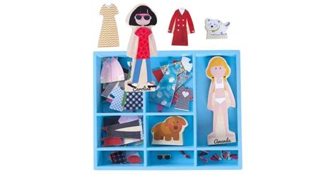 mágneses öltöztetős baba készlet