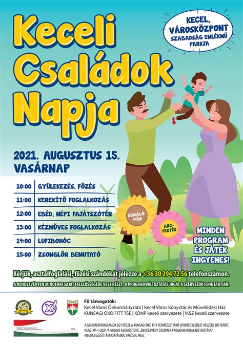 családok napja a bölcsődében