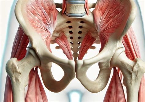 Medencefenék izmainak illusztrációja