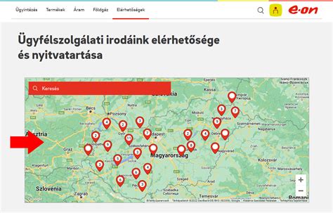 Térkép Mosonmagyaróvárról az elérhetőségekkel