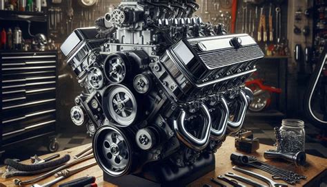 V8 motor elrendezése