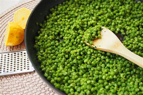 Zöldborsó főzése