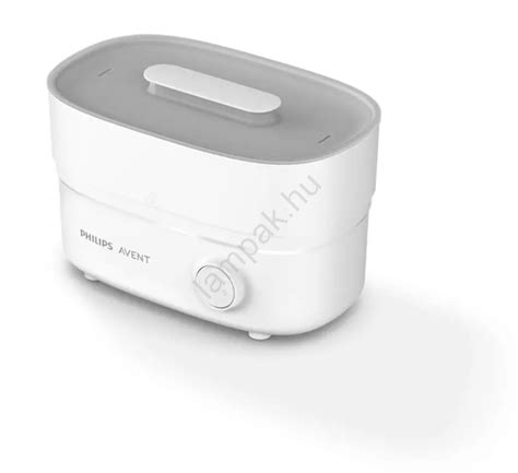 Philips Avent elektromos gőzsterilizáló működés közben