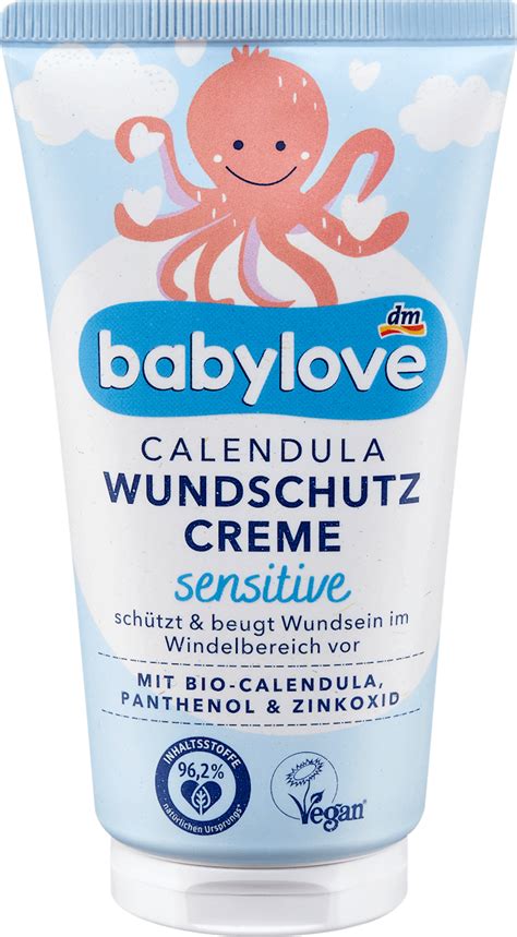 DM sajátmárkás babylove Pelenkakiütés elleni krém