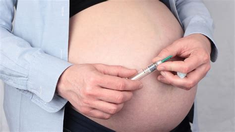 Grafikon a metformin és inzulin hatásairól terhesség alatt