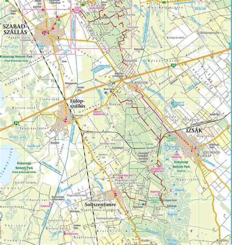 Térkép a Szamoszug régióról