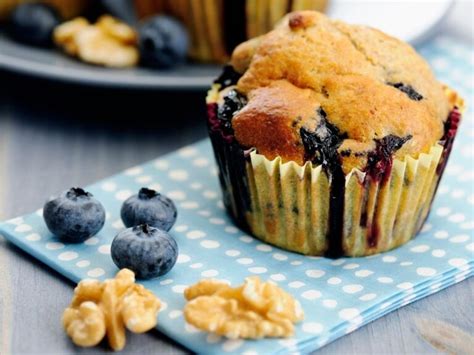 színes gyümölcsös muffinok