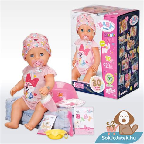 Interaktív Baby Annabell baba cumisüveggel