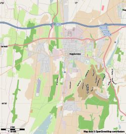 Nagykanizsa térképén a gyermekotthonok elhelyezkedése