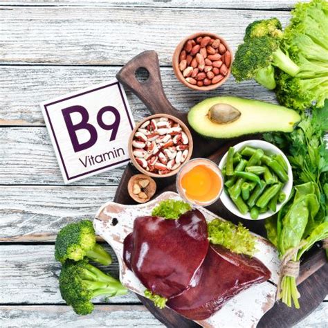 Struktúra B9-vitamin (folsav)