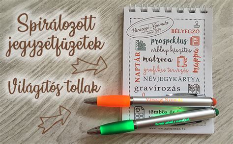 jegyzettömb és toll