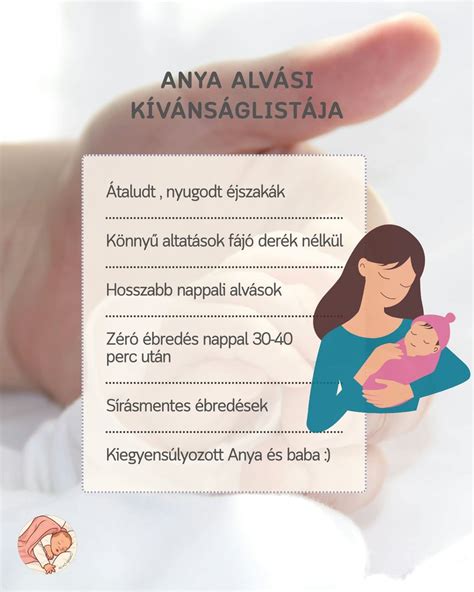Infografika a baba alvási igényeiről
