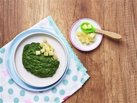 Spenótpüré receptje