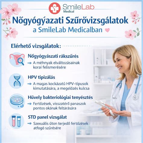 Vizsgálatok a nőgyógyászati problémák diagnosztizálására