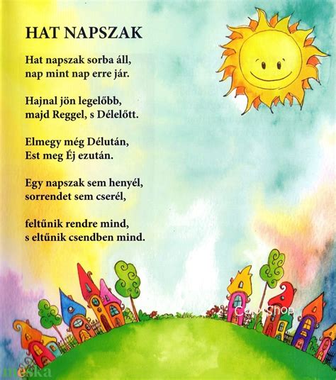 gyermekeknek szóló versek illusztrációja