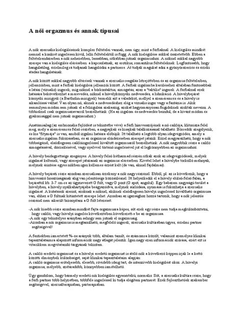 A női orgazmus evolúciós elmélete