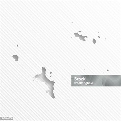Térkép absztrakt szigetekkel